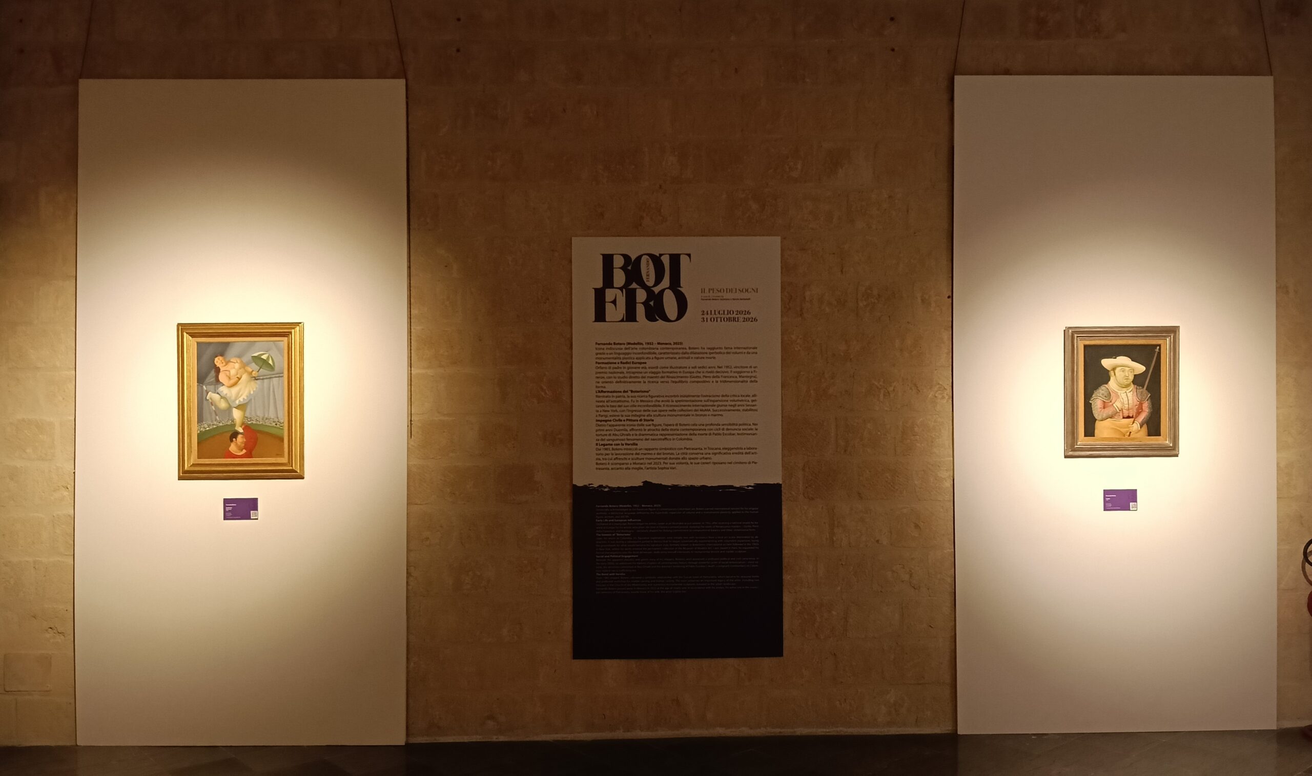 6 settembre Visite guidate al Museo Salinas, alla mostra su Botero al RISO e al chio stro di Monreale